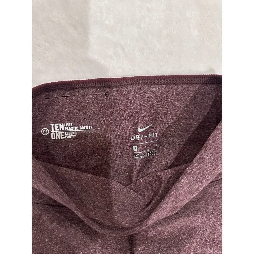 Nike burgundy women’s leggings S